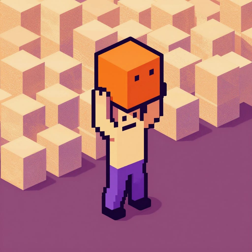 Chunkworld builder sprite